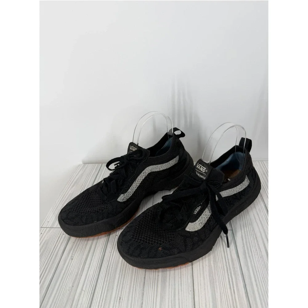 Vans UltraRange VR3 Black Marshmallow Knit Sneakers Mens 8/Womens 9.5 UNISEX